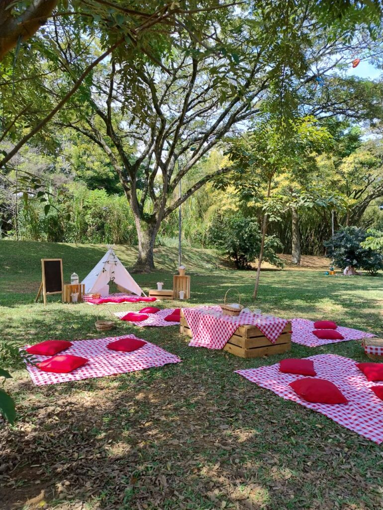 Picnic con acomodación estándar predeterminada para 16 personas